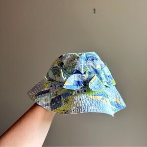 Vintage Gymboree Kids Blue and Green Bucket Hat